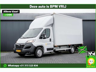 Opel Movano 2.2 D | 3-Zits | Bakwagen met Laadklep en zijdeur | LED | Carplay | Cruise | Climatronic
