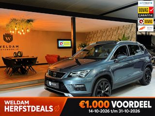 Seat Ateca 1.5 TSI Xcellence Garantie|Pano|Alcantara|19" Velgen|360° Camera|Keyless|Sfeerverlichting|Virtueel Cockpit|Rijklaar
