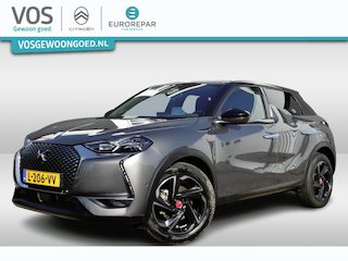 DS 3 E-Tense Grand Chic 50 kWh Navigatie | Airconditioning ECC | Lederen Bekleding | Stoelverwarming | Dodehoek Detectie | Adaptieve Cruise Control | Isofix Bevestigingspunten | Head Up Display | Lichtmetalen Velgen | Zeer Compleet!!!