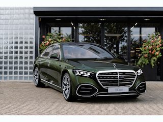 Mercedes-Benz S-klasse 580 e 4MATIC Lang | Manufaktur Olijfgroen, AMG-Line, Massage, Premium-Pakket, Comfort-pakket achter, Nappa Leder