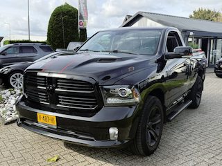 Dodge Ram 1500 5.7 V8 4X4 Singel Cab 2017 Enkel Cabine LPG Zwart