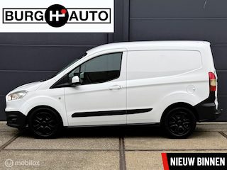 Ford Transit Courier 1.5 TDCI Trend - AIRCO - NAVI - TREKHAAK - SCHUIFDEUR - MULTIMEDIA - EL. RAMEN + SPIEGELS - CPV - MIDDENARMSTEUN - NAP - NL AUTO - APK TM 18-06-2027 - EX BTW -