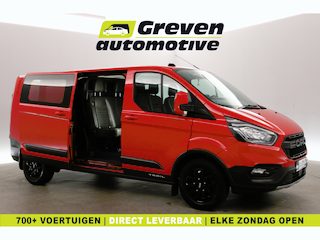 Ford Transit Custom 2.0 TDCI L2H1 TRAIL | DC | 6 Zits | Airco | Camera | Cruise | Carplay | Leder | Parkeersens.