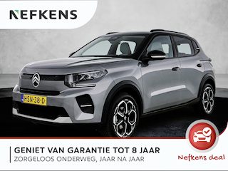 Citroën C3 Max Hybrid 110pk Automaat | Navigatie | Achteruitrijcamera | Climate Control | Cruise Control | Parkeersensoren | Bluetooth | Draadloze Apple Carplay / Android Auto | Comfortstoelen | Elektrisch inklapbare spiegels | Led koplampen | Afwijkende dakkleur | Donker getint glas | 17" lichtmetalen velgen |