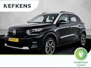 Citroën C3 Max Comfort Range 44 kWh 113pk | Accu 95% | 3-fase laden | Lage kilometerstand | Navigatie | Achteruitrijcamera | Climate Control | Cruise Control | Parkeersensoren | Bluetooth | Draadloze Apple Carplay / Android Auto | Comfortstoelen | Elektrisch inklapbare spiegels | Led koplampen | Donker getint glas | 17" lichtmetalen velgen |