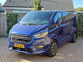 Ford Transit Custom 320 2.0 TDCI L2H1 DC Sport 185PK AUT,CAM,TREKHAAK,LED.