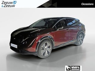Nissan Ariya Evolve 66 kWh | 20 inch wielen | Ceramic coating |22 kW ingebouwde lader | Electrische stoel en stuur verstelling | Navigatie | Stoel geheugen | shuif/kanteldak | Stoel verwarming en verkoeling | Zeer mooie auto |