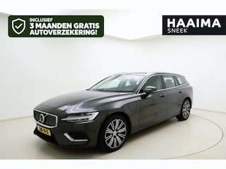 Volvo V60 2.0 T6 Recharge AWD Inscription | Lederen bekleding | Stoelverwarming voor en achter | Stuurverwarming | Stoelventilatie | Elektrisch te openen kofferbak | Bestuurdersstoel elektrisch verstelbare stoel met geheugenfunctie
