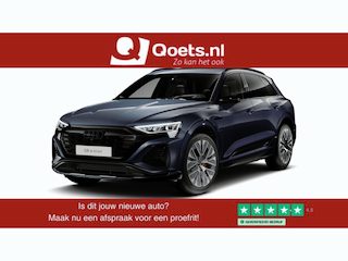 Audi Q8 e-tron 55 quattro S Edition 115 kWh Panoramadak - Adaptieve Cruise Control - Head up - Akoestisch zijruiten - Sportstoelen - Elektrisch verstelbaar stuurwiel - Uitgebreide interieurvoorverwarming -