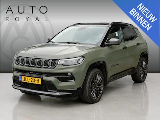 Jeep Compass 1.3T S MAT GROEN KLEUR | 360 CAMERA | ADAPTIEVE CRUISE CONTROL | VERWARMDE VOORSTOELEN | NAVIGATIE