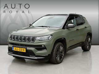 Jeep Compass 1.3T S MAT GROEN KLEUR | 360 CAMERA | ADAPTIEVE CRUISE CONTROL | VERWARMDE VOORSTOELEN | NAVIGATIE