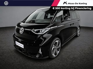 Volkswagen ID. Buzz Bedrijfswagens GTX Limited 86kWh 340pk 4Motion L2 · Panoramadak · 360 Camera · Wegklapbare Trekhaak · Harman Kardon · Elek. Voorstoel · Head-Up · 21'' Inch · Fabrieksgarantie t/m 08-06-2028