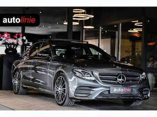 Mercedes-Benz E-klasse 300 3 AMG Night Ed, Luchtvering, Memory, Burmester, HUD, 360, Keyless, ACC!