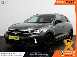 Volkswagen T-Roc 1.5 TSI DSG R-Line + Design pakket Black Automaat Climate control Stoelverwarming Stuurverwarming Parkeersensoren LED Adaptieve cruise control Camera Panorama dak Navigatie Apple Carplay/Android Auto Climate control