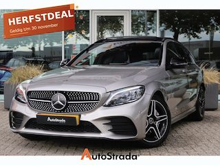 Mercedes-Benz C180 156pk 9G-TRONIC Business Solution AMG | 360 Camera | Cruise | Pano | Climate | Sfeer |