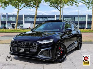 Audi Q8 60 TFSI e quattro Pro Line S Competition Panodak | RS Valcona Leer | B&O | 360° | Head-up | Stoel Ventilatie | Softclose | Memory | 23"Inch |
