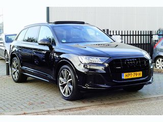 Audi Q7 55 TFSI e quattro Pro Line S-Line. Panodak, Luchtvering, 21"LMV, Leer, Camera,