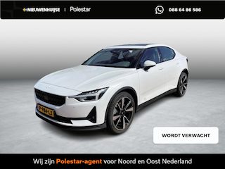 Polestar 2 Long Range Single Motor 78 kWh | Trekhaak | Warmtepomp | Lichtmetalen Velgen 20 inch | Panoramadak | Harman Kardon Audio | 360 Graden Camera | Keyless Entry | Elektrische Achterklep | Elektrisch Verstelbare Voorstoelen | Stoelverwarming voor en achter | Cruise Control Adaptief | BLIS | Google Navigatie | Apple Carplay | Android Auto