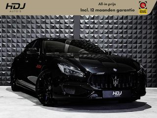 Maserati Quattroporte 3.8 V8 Trofeo | 580pk | Schuifdak | Harman Kardon | Side | 21"| Matrix | Dealeronderhouden | Memo | Alcantara Hemel|