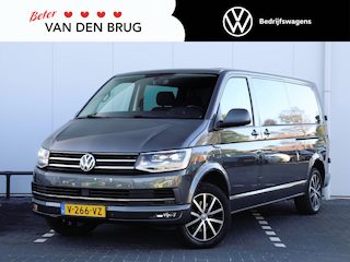 Volkswagen Transporter 2.0 TDI 150PK DC Exclusive | UNIEK NETJES | Dubbele schuifdeur | ACC | LED | Navigatie | 17 inch LM Velgen | Alarm | PDC | Camera | Trekhaak |