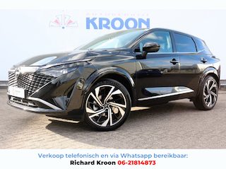 Nissan Qashqai 1.3 MHEV Xtronic Tekna Plus I Pano I leder I 360 Camera I Stoel/stuur verwarming I Navigatie |