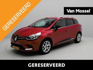 Renault Clio Estate TCe 90 Limited | Medianav incl. Apple CarPlay & Android Auto | Parkeersensoren achter inclusief achteruitrijcamera | Airco | Lichtmetalen velgen | Privacy Glass |