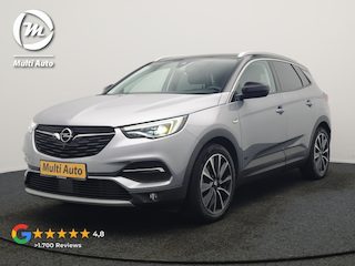 Opel Grandland X 1.6 Turbo Ultimate PHEV 225pk Dealer O.H. | Trekhaak Afn. | Adaptive Cruise | 360 Camera | Lederen Sportstoelen Memory & Ventilatie | Keyless | BLIS | Stoelverwarming | Apple Carplay | Navigatie | DAB | Plug In Hybrid |