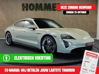 Porsche Taycan GTS HOCKENHEIMRING EDITION 93 kWh - UNIEKE GELIMITEERDE UITVOERING- 90% SOH !!! - 180 STUKS GEPRODUCEERD - AUTO IS AFKOMSTIG UIT BELGIE EN HEEFT 1 EIGENAAR GEHAD - PORSCHE DEALER ONDERHOUDEN - 2 NIEUWE PIRELLI P ZERO VOORBANDEN - COMPLEET SCHADEVRIJE 21 INCH LICHT METALEN VELGEN - NIEUWPRIJS DESTIJDS € 150.630,- - PANORAMISCH DAK - FRUNK - 598 PK - VIERWIELAANDRIJVING - RIJBEREIK TUSSEN DE 429 EN 500 KM