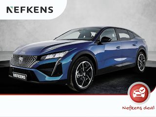 Peugeot 408 1.6 HYbrid Allure Pack 225pk Automaat | 8 JAAR GARANTIE | 360 Camera | Navigatie | Adaptieve Cruise Control | Stoelverwarming | Full-LED | Keyless Entry/Start | 19"LMV | Apple Carplay/Android Auto |