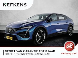Peugeot 408 GT Hybrid 145pk Automaat | Navigatie | 360° Camera | Matrix LED koplampen | Sportstoelen stof/kunstleder/alcantara | Handsfree Achterklep | Adaptieve Cruise Control | Draadloze Apple Carplay / Android Auto + telefoonlader | Verwarmd stuurwiel | Climate Control | Keyless | Dodehoeksensor | Parkeersensoren v+a | Donker getint glas | 19" lichtmetalen velgen |