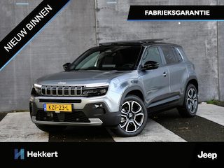 Jeep Avenger Summit 1.2 e-Hybrid 110pk Automaat PANO | JBL SOUND | 18''LM | CAMERA | ADAPT. CC | DODE HOEK