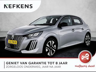 Peugeot 208 Allure Hybrid 110pk Automaat | Navigatie | 360° Camera | Climate Control | Adaptieve Cruise Control | Parkeersensoren v+a | Dodehoeksensor | Armsteun | Digitaal instrumentenpaneel | Draadloze Apple Carplay / Android Auto | DAB+ radio | Donker getint glas | 16" lichtmetalen velgen |