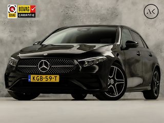 Mercedes-Benz A-klasse 180 AMG Line Automaat (FABRIEKSGARANTIE, APPLE CARPLAY, GROOT NAVI, SFEERVERLICHTING, CAMERA, KUIPSTOELEN, STOELVERWARMING, GETINT GLAS, NIEUWSTAAT)