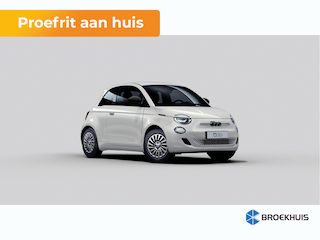 Fiat 500 Icon 42 kWh Carplay | 16" Lichtmetaal | Cruise Control | Getint Glas | Bluetooth | Lane-Assist | Digitaal Dashboard | LED  | Airco (automatisch) | Anti Blokkeer Systeem | Bluetooth telefoonvoorbereiding