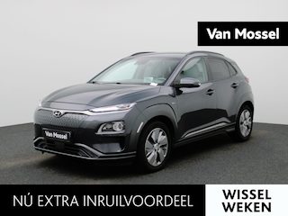 Hyundai Kona Sky 64kWh | Automaat | Navigatie | Heads-Up Display | KRELL Audio | Leder | Stoel/Stuur verwarming | Apple Carplay / Android Auto | Climate Control | Camera | Parkeersensoren | Cruise Control | DAB