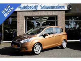Ford B-MAX 1.0 EcoBoost Titanium CAMERA TREKHAAK LEER RUIT+STOELVERWARMING 2xPDC ALL-SEASONS-NIEUW CLIMA CRUISE 2xKEYLESS LMV ENZ!