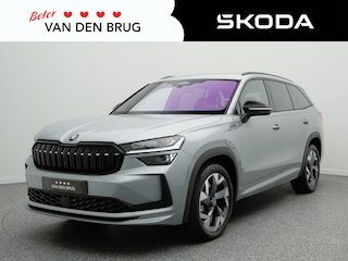 Skoda Kodiaq 1.5 TSI 204pk PHEV Sportline Business | Stoelverwarming voor & achter | Verwarmbaar voorruit | Adaptieve cruise | LED Matrix koplampen |