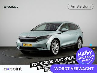 Skoda Enyaq iV 60 180 pk | Navigatie | Warmtepomp | Parkeersensoren | Achteruitrijcamera | Matrix LED koplampen | Stoel/stuur verwarming |