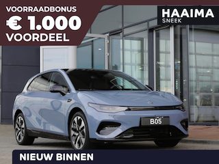 Leapmotor B05 ProMax Design 67.1 kWh | Panoramadak | Elektrisch verstelbare stoelen | Stuurwiel verwarming | Apple carplay/Android auto | Sfeerverlichting | Regensensor | Privacyglas | 19 inch lichtmetalen velgen