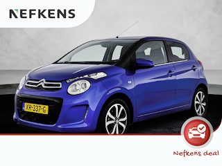 Citroën C1 Shine 1.0 e-VTi 72pk | Navigatie | Achteruitrijcamera | Climate Control | Bluetooth | Touchscreen | Radio/MP3 speler met stuurbediening | Donker getint glas | Zuinig en voordelig autorijden! | 15" lichtmetalen velgen |