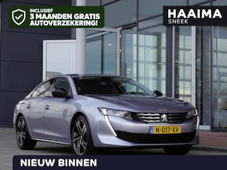 Peugeot 508 1.2 PureTech Allure Pack Business | Automaat | Elektrisch te openen kofferbak | 19 inch lichtmetalen velgen | Keyless entry en start | Dodehoek detectie | Cruise control | Apple carplay/Android auto