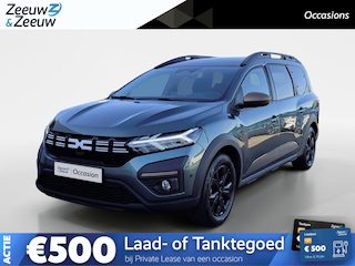 Dacia Jogger 140PK Hybrid Extreme 7p. Automaat | 7 Zitplaatsen | Camera | Parkeersensoren | Apple CarPlay/Android Auto | Digital Cockpit | Cruise Control | Lichtmetalen Velgen | Licht & Regen Sensor | Full LED |
