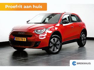 Fiat 600 1.2 Hybrid Icon Camera | Carplay | Navigatie | Cruise | Touchscreen | Clima | Lichmetaal! | Bluetooth | | Achteruitrijcamera | Airco (automatisch) | Apple Carplay/Android Auto|telefoonintegratie premium