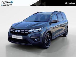 Dacia Jogger 140PK Hybrid Extreme 7p. Automaat | 7 Zitplaatsen | Camera | Parkeersensoren | Apple CarPlay/Android Auto | Digital Cockpit | Cruise Control | Lichtmetalen Velgen | Licht & Regen Sensor | Full LED |