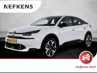 Citroën C4 Max Hybrid 145pk Automaat | ACCU 98% |Lage kilometerstand! | Navigatie | 360° Camera | Climate control | Adaptieve Cruise control | Parkeersensoren v+a | Head-up display | Keyless | Dodehoeksensor | Halflederen comfortstoelen | Adaptief demping systeem | Apple Carplay/Android Auto | DAB+ radio | Donker getint glas | 18" lichtmetalen velgen |