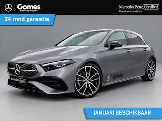 Mercedes-Benz A-klasse 180 Business Solution AMG | AMG Plus Pakket | Night Pakket | Panoramadak | Burmester Surround Sound | 360° Camera | Head-up Display | Dodehoekassistent | MULTIBEAM LED Koplampen | Elektrisch Verstelbare Stoelen + Memory | Stoelverwarming | Sfeerverlichting | Apple CarPlay | Android Auto | Elektrisch Inklapbare Buitenspiegels | Parkeersensoren