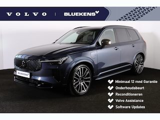 Volvo XC90 T8 Recharge AWD Ultra Black Ed. Exec. - Luchtvering - Panorama/schuifdak - IntelliSafe Assist & Surround - 360º Camera - Bowers & Wilkins audio - Adaptieve LED koplampen - Verwarmde voorstoelen, stuur & achterbank - Parkeersensoren voor & achter - Elektr. bedienb. voorstoelen met geheugen - Geventileerde voorstoelen - Head up display - Draadloze tel. lader - Extra getint glas - 22' LMV