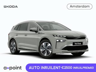 Skoda Enyaq 85 Business Edition 286 pk | Trekhaak | Achterbumper en dorpels in carosseriekleur | Velgen: 19" lichtmetalen velgen Regulus, antraciet gepolijst
