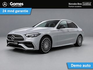 Mercedes-Benz C-klasse 300 e AMG Line | Trekhaak | Night Pakket | Winter Pakket | Panoramadak | 360° Camera | DISTRONIC Afstandsassistent | Dodehoekassistent | Verkeersbordenassistent | Apple CarPlay | Android Auto |  Elektrisch Verstelbare Stoelen + Memory | Stoelverwarming | Sfeerverlichting | Sierdelen Hout Aluminium Lines Zwart | Elektrisch Inklapbare Buitenspiegels | Parkeersensoren