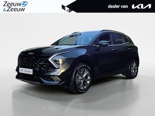 Kia Sportage 1.6 T-GDi Hybrid GT-Line | Trekgewicht 1650 KG | Trekhaak Afneembaar 13-Polig | Apple Carplay / Android Auto | Navigatiesysteem | Elektrisch Verstelbare Voorstoelen | Stoel + Stuurverwarming | Elektrisch Bedienbaar Schuif / Kanteldak | Elektrisch bedienbare Achterklep | Licht + Regensensor | Cruise Control Adaptief | Dodehoekdetectie | Rijstrooksensor + Correctie